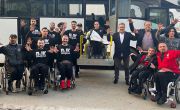 Tekerlekli Sandalye Basketbol Takımımıza Anlamlı Karşılama