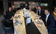 UEFA ve Club Brugge Heyetlerine Dostluk Yemeği