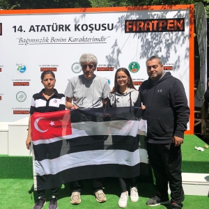 Şilan Ayyıldız wins 6 km race at 14th Ataturk Run 