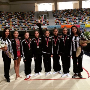 Beşiktaş rhythmic gymnasts excel at tournament 