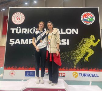 Miray Kesim wins U20 women's indoor pentathlon competition for Beşiktaş 
