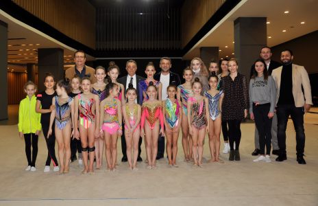 Başkanımız Ahmet Nur Çebi, Beşiktaş Bahçeşehir Okulları Jimnastik Takımımızın Gösterisini İzledi