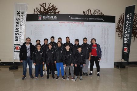 Winter-break camp of Beşiktaş JK Sports Schools gets underway at Antalya 