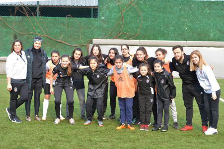 Beşiktaş JK Girls' Soccer School is opened...