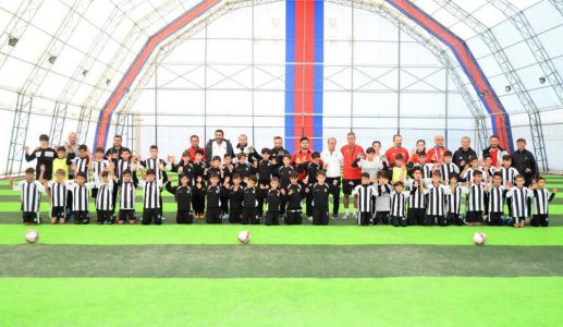 Future Eagles Tournament of Beşiktaş Soccer Schools in progress