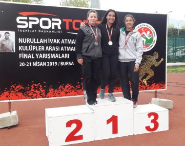Havvanur Yıldırım, Çekiç Atma’da Türkiye Şampiyonu Oldu