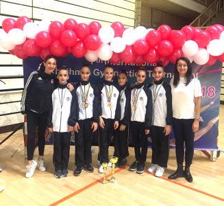 5 gold for Beşiktaş rhythmic gymnasts 