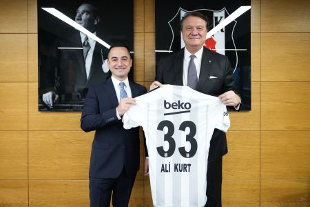 KİPTAŞ General Manager Ali Kurt visits Beşiktaş 