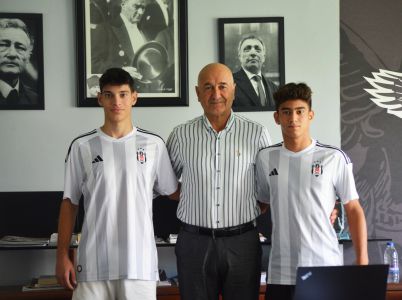 Kıvanç Kocamanoğlu and Korkmaz Kahraman join Beşiktaş Football Academy 