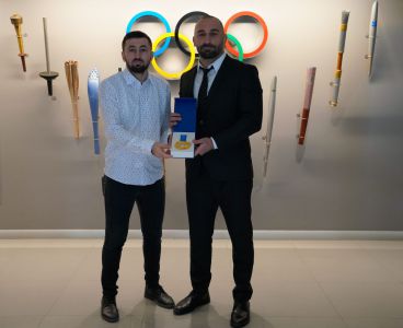 Beşiktaş wrestler Ufuk Yılmaz finally receives his gold medal 