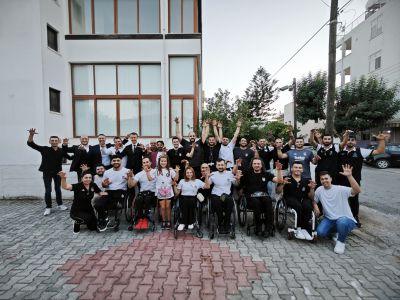 Beşiktaş Wheelchair Basketball with fans from NCTR