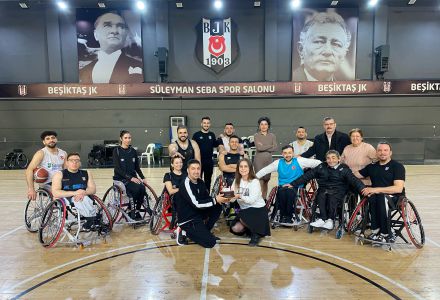Beşiktaş Wheelchair Basketball Staff Uğur Çoban's Birthday celebrated