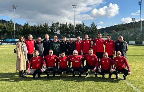 Turkish Football Federation visits Beşiktaş Football Academy 