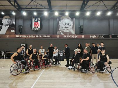 Board Member Seyit Ateş visits Beşiktaş Wheelchair Basketball  