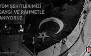 10 Aralık 2016 Her Şey Siyah! Şehitlerimizi Saygıyla ve Rahmetle Anıyoruz