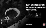 10 Aralık 2016 Her Şey Siyah! Şehitlerimizi Saygıyla ve Rahmetle Anıyoruz