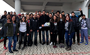 Uşak'ta Takımımıza Coşkulu Karşılama 