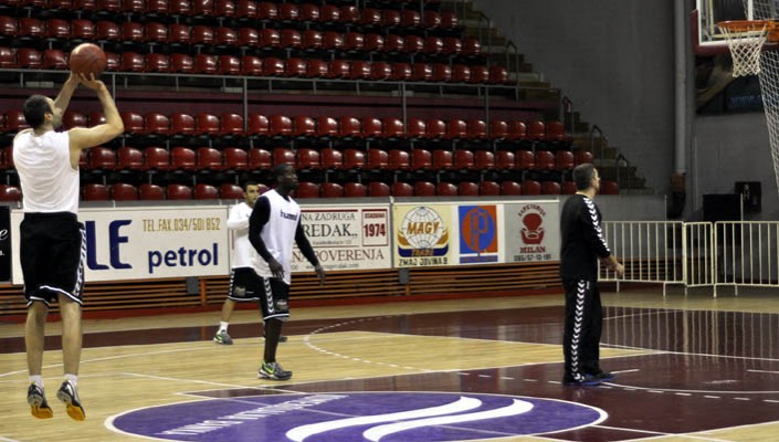 Sırbistan’da İlk Antrenman 