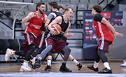 Anadolu Efes Maçı Hazırlıkları Devam Ediyor 