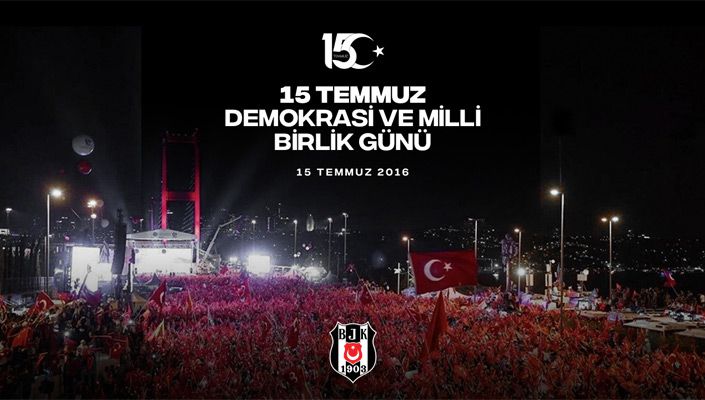 15 Temmuz Demokrasi Şehitlerimizi Saygıyla ve Rahmetle Anıyoruz
