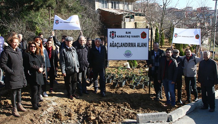 BJK-KABATAŞ VAKFI’nın Ağaç Dikme Etkinliği Yapıldı
