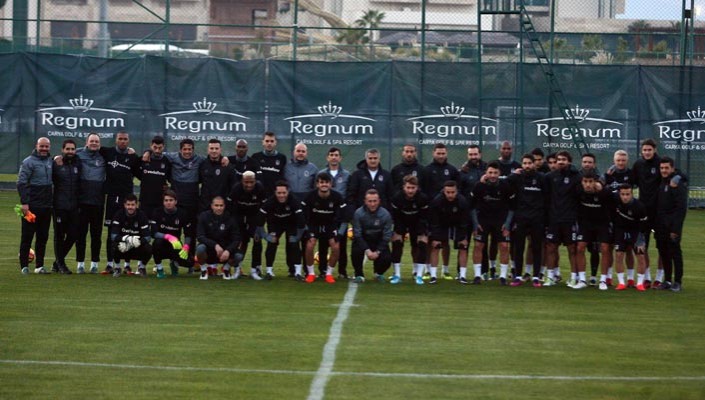 Antalya Kampında İlk Antrenman