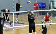 Kadın Voleybol Takımımızda Yeşilbayramiç Hazırlıkları Devam Ediyor