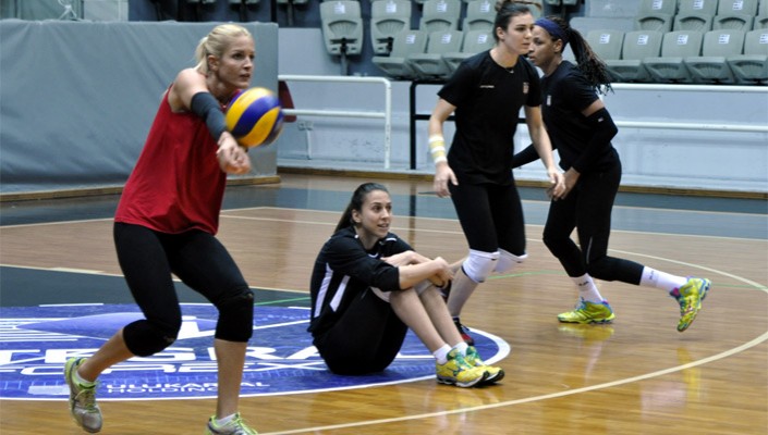 Bayan Voleybol Takımımızda İkinci Yarı Hazırlıkları Devam Ediyor