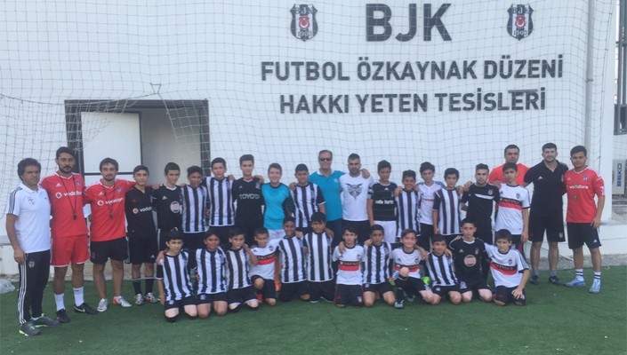 BJK Azerbaycan Bakü Futbol Okulu'ndan Ziyaret