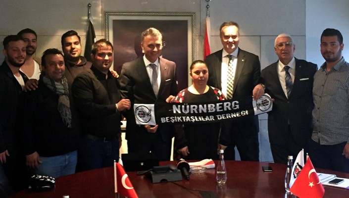 KKTC ve Nürnberg Derneklerimizden, Başkanımız Fikret Orman'a Ziyaret