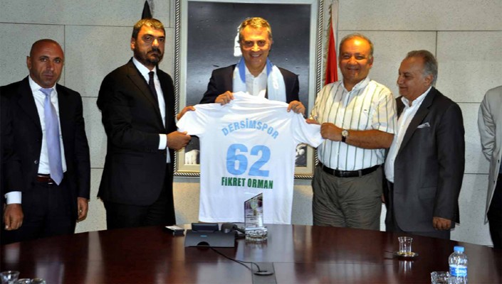 Dersimspor Kulübü’nden Başkanımıza Ziyaret