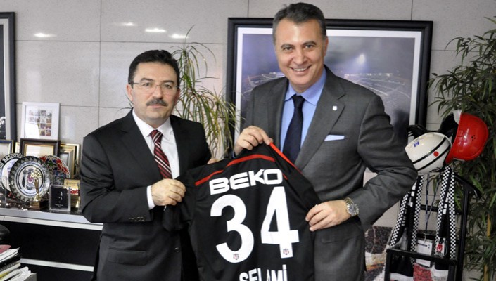 Vali ve İstanbul İl Emniyet Müdürü Selami Altınok'tan Başkanımıza Nezaket Ziyareti