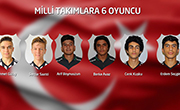 Futbol Akademi Takımlarımızdan, Milli Takımlara 6 Oyuncu