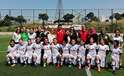 Minik Kız Futbol Takımımız Çerkezköy Spor’u 9-3 yendi