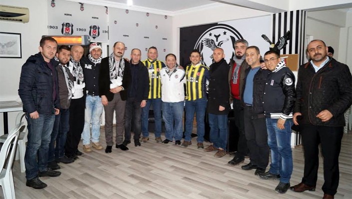 Ordu İl Emniyet Müdürü Suat Çelik, Ordu Beşiktaşlılar Derneği’ni Ziyaret Etti