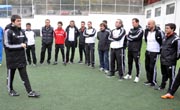 Futbol Altyapı Antrenörlerimiz, Eğitim Çalışmalarına Devam Ediyor