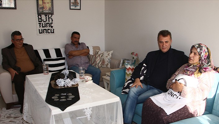 Başkanımız Fikret Orman, Şehidimiz Tunç Uncu’nun Ailesini Ziyaret Etti