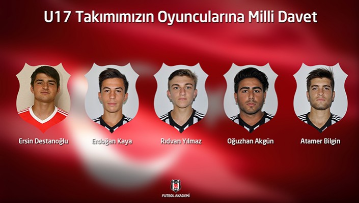 U-17 Futbol Takımımız Oyuncularına Milli Davet