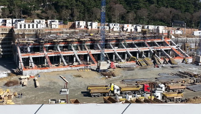 Vodafone Arena İnşaat Çalışmalarında Son Durum