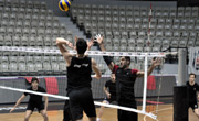 Erkek Voleybol Takımımız Taktik Çalıştı