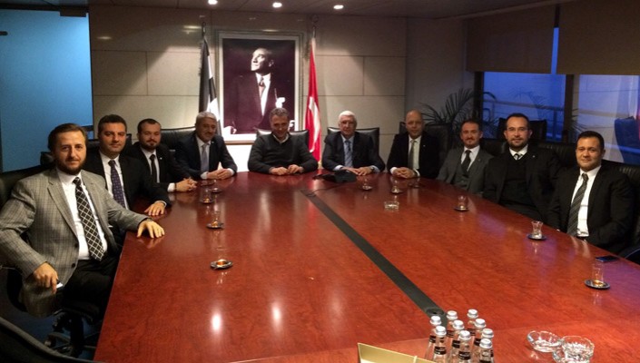 Bursa Beşiktaşlılar Derneği'nden Başkanımız Fikret Orman'a Ziyaret