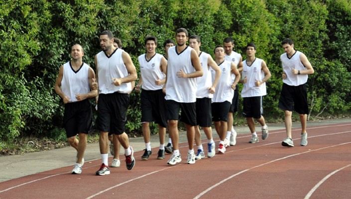 Basketbol Takımlarımız Atletizm Çalışması Yaptı