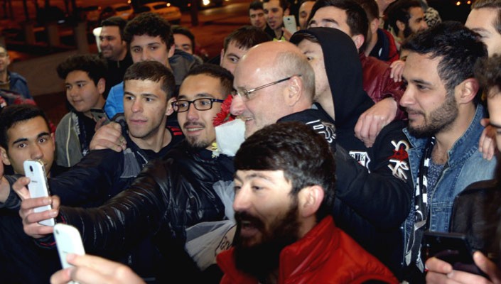 Beşiktaş İntegral Forex Takımımıza Coşkulu Karşılaşma 