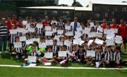 BJK Futbol Okulları Kış Dönemi Kapanış Töreni Yapıldı