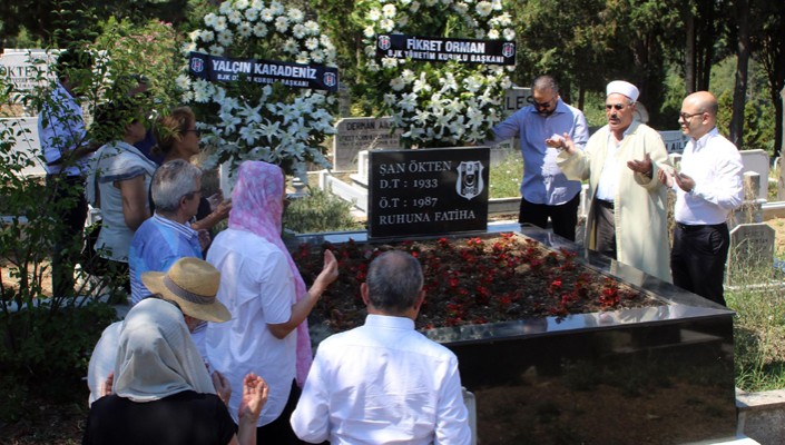 Şan Ökten’i Kabri Başında Andık