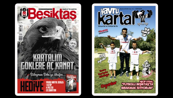 İlklerin dergisi Beşiktaş Dergisi Piyasada