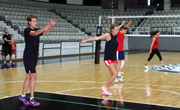 Kadın Voleybol Takımımız Yeni Sezon Hazırlıklarını Sürdürüyor