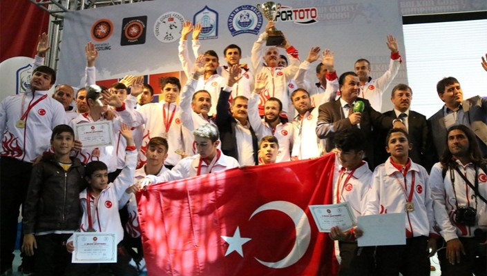 Güreş Milli Takımımız, Balkan Şampiyonu Oldu