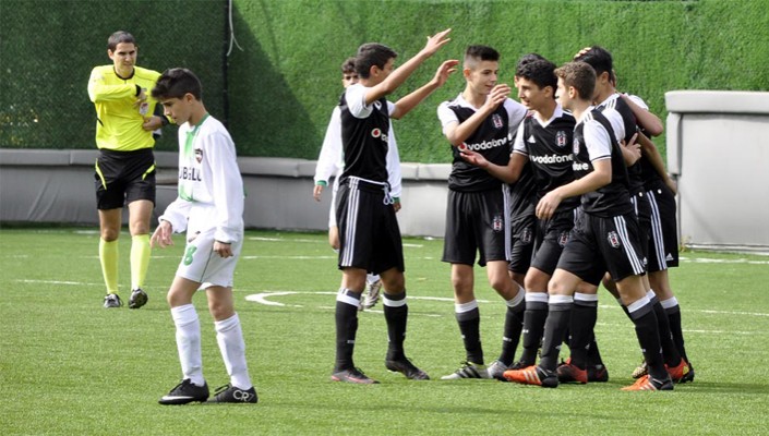 Beşiktaş:6 Büyükçekmece Tepecik Spor:0 (U-14)