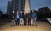 Yönetim Kurulu Üyelerimizden Beer Sheva'da Şehitlik Anıtı ve Atatürk Meydanına Ziyaret